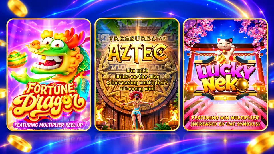 Jogos da PG Soft no APP JOGOS365